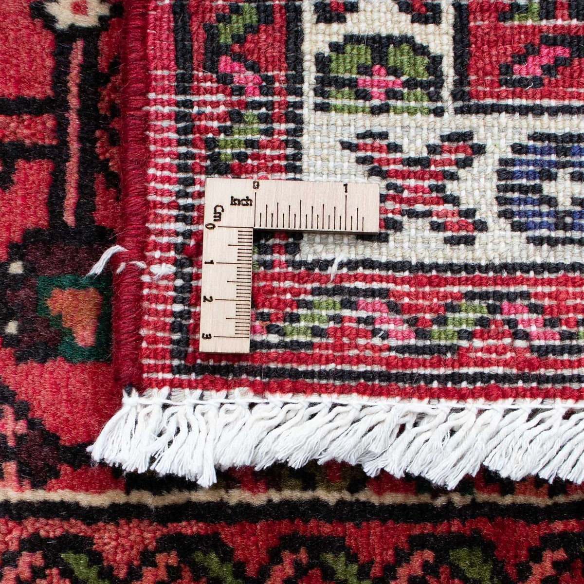 Løber Persisk tæppe - Nomadisk - 192 x 75 cm - mørkerød