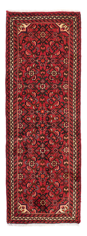 Løber Persisk tæppe - Nomadisk - 195 x 68 cm - mørkerød