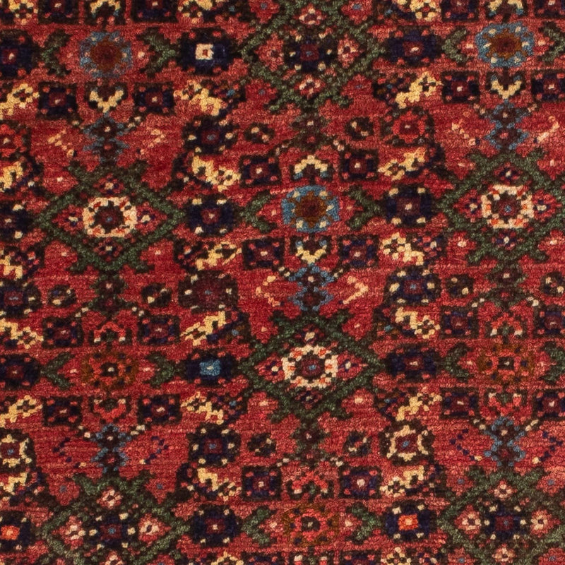 Løber Persisk tæppe - Nomadisk - 195 x 73 cm - mørkerød
