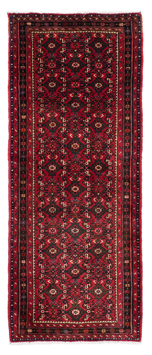 Løber Persisk tæppe - Nomadisk - 200 x 80 cm - mørkerød