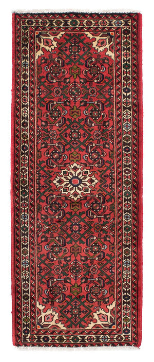 Løber Persisk tæppe - Nomadisk - 192 x 73 cm - mørkerød
