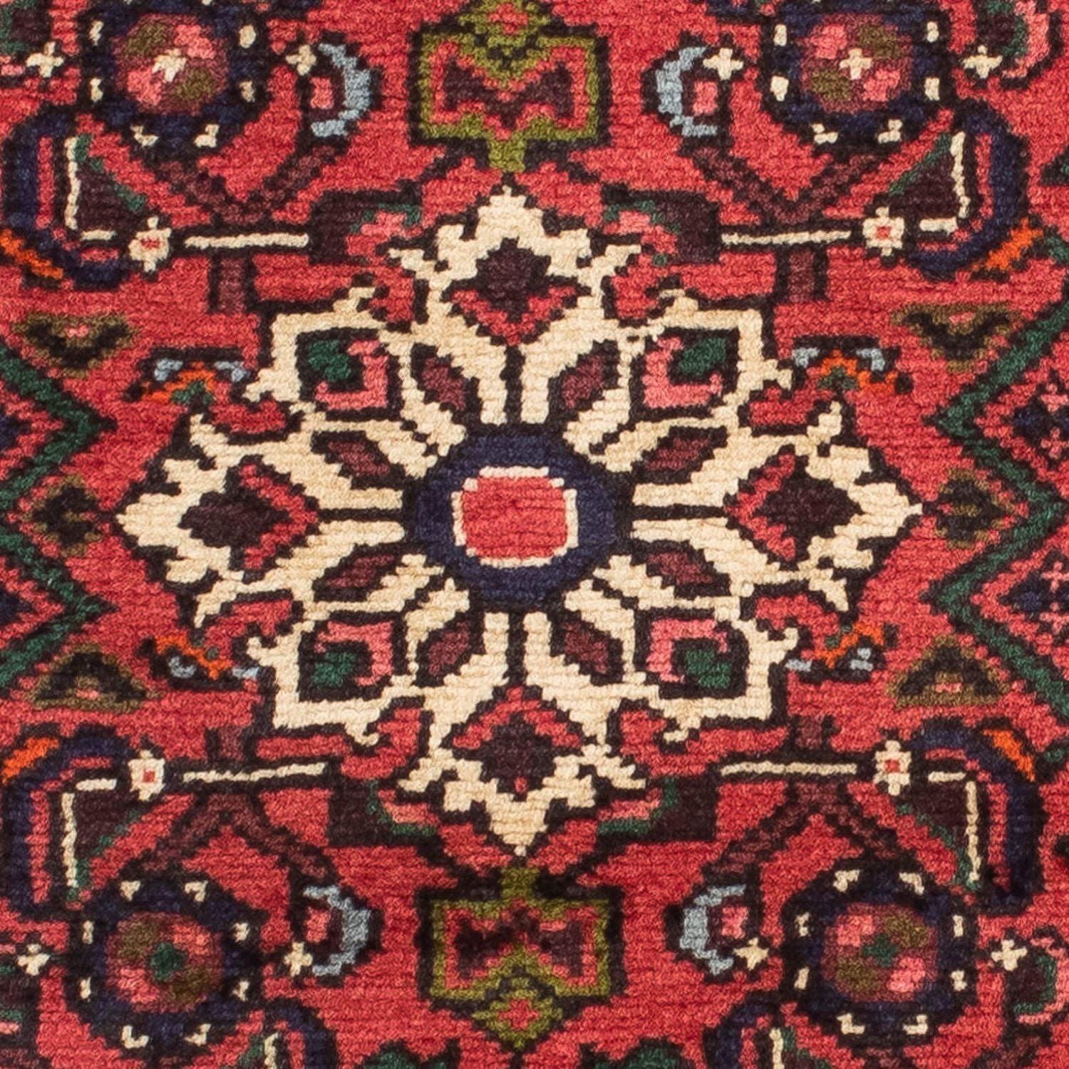 Løber Persisk tæppe - Nomadisk - 192 x 73 cm - mørkerød