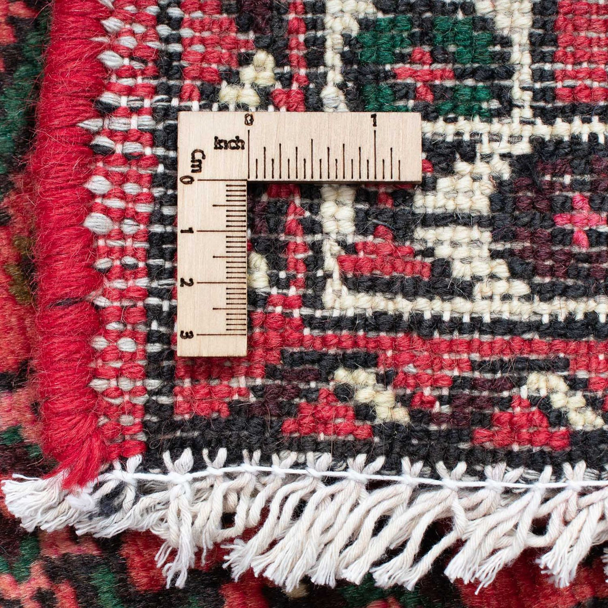 Løber Persisk tæppe - Nomadisk - 192 x 73 cm - mørkerød