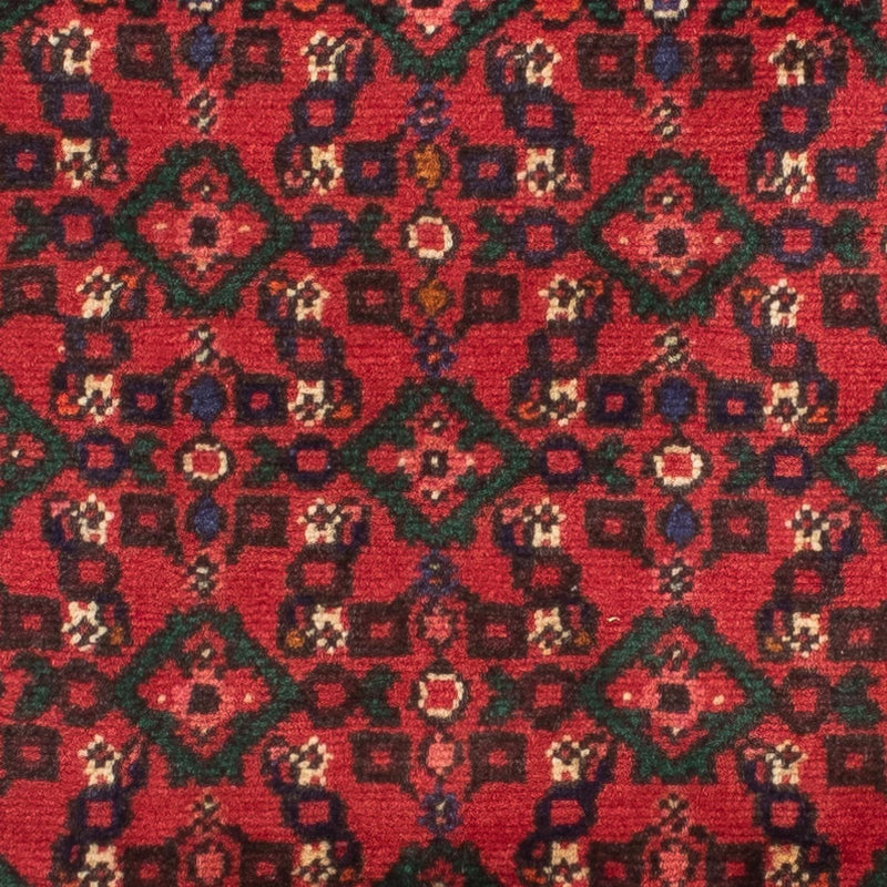 Løber Persisk tæppe - Nomadisk - 195 x 68 cm - mørkerød