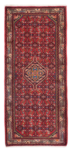Løber Persisk tæppe - Nomadisk - 195 x 85 cm - mørkerød