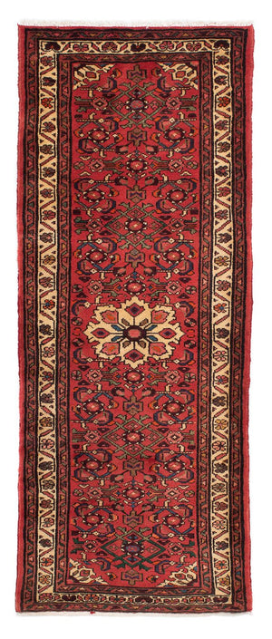 Løber Persisk tæppe - Nomadisk - 200 x 78 cm - mørkerød