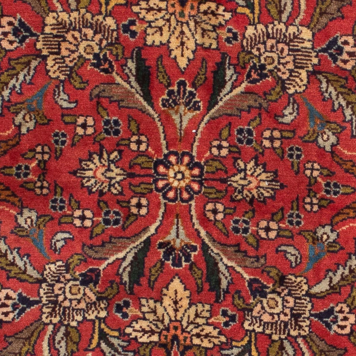 Løber Persisk tæppe - Nomadisk - 220 x 80 cm - mørkerød