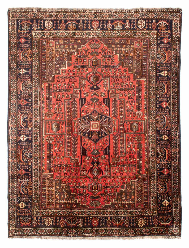 Løber Persisk tæppe - Nomadisk - 198 x 70 cm - rød