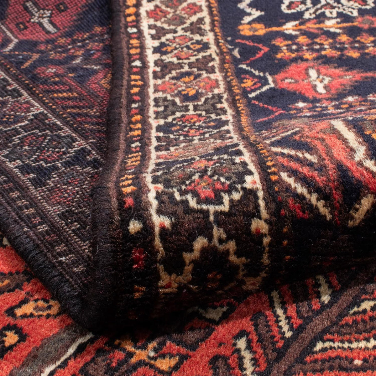 Løber Persisk tæppe - Nomadisk - 198 x 70 cm - rød