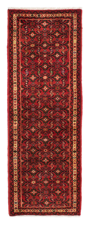 Løber Persisk tæppe - Nomadisk - 205 x 70 cm - mørkerød