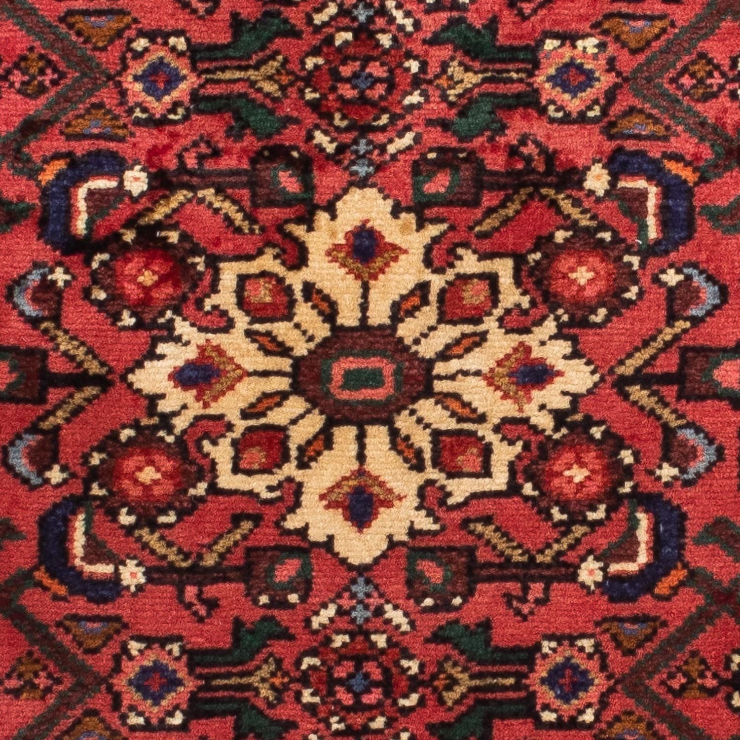 Løber Persisk tæppe - Nomadisk - 185 x 78 cm - mørkerød