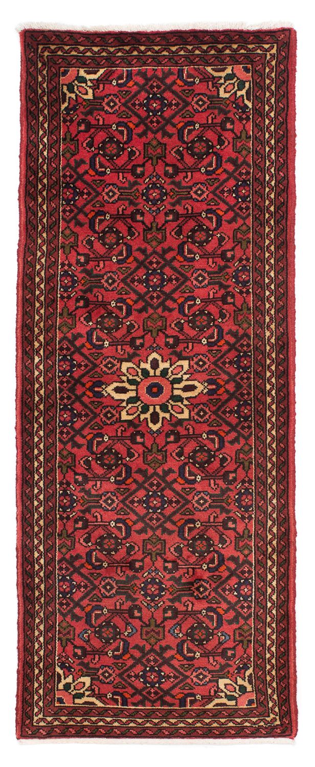 Løber Persisk tæppe - Nomadisk - 200 x 72 cm - mørkerød