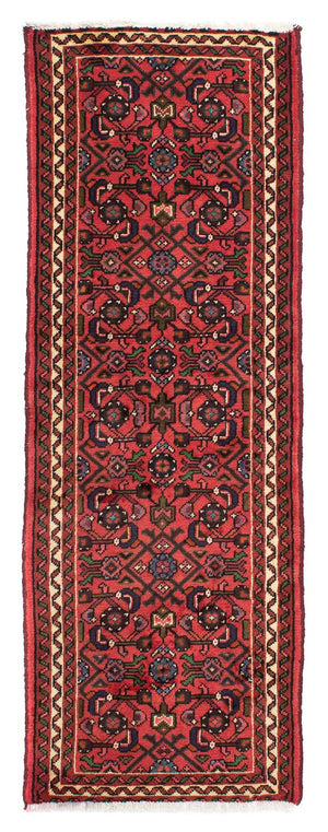 Løber Persisk tæppe - Nomadisk - 188 x 65 cm - mørkerød