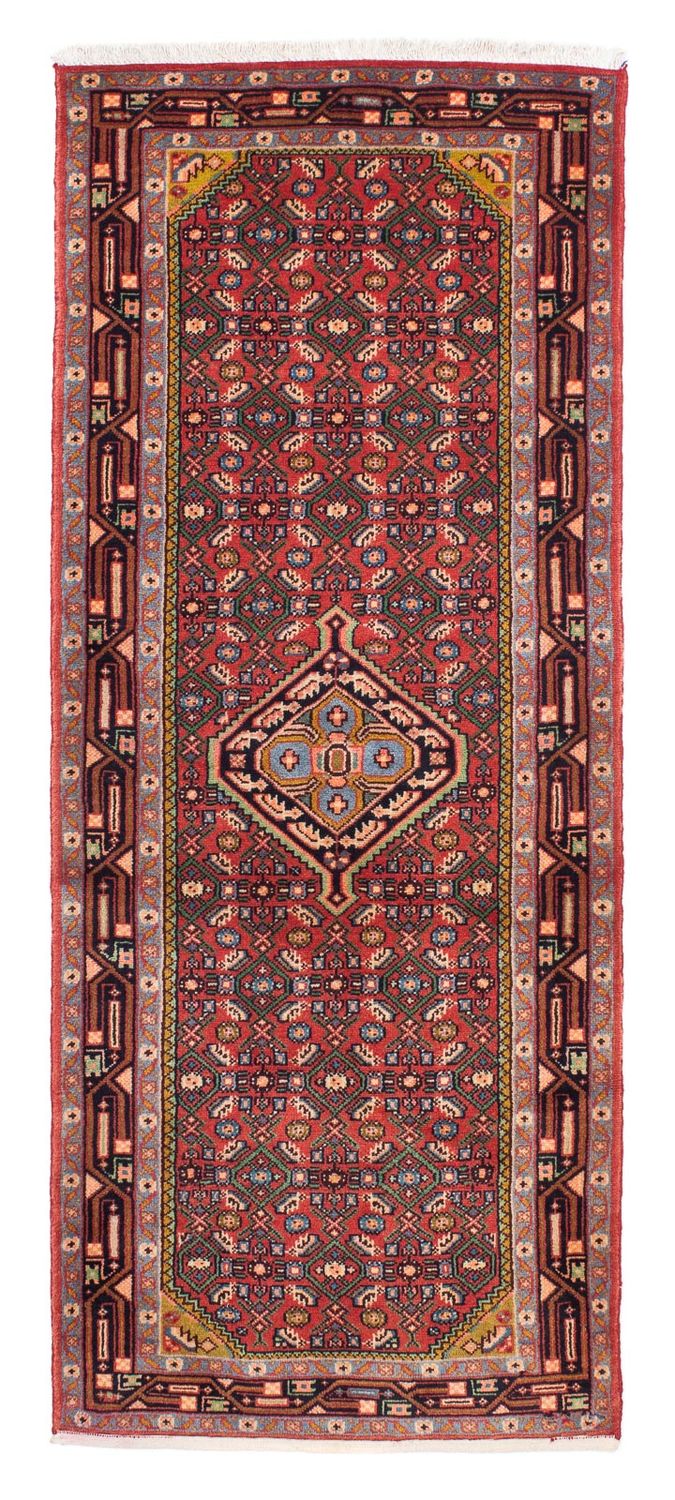 Løber Persisk tæppe - Nomadisk - 196 x 80 cm - brun