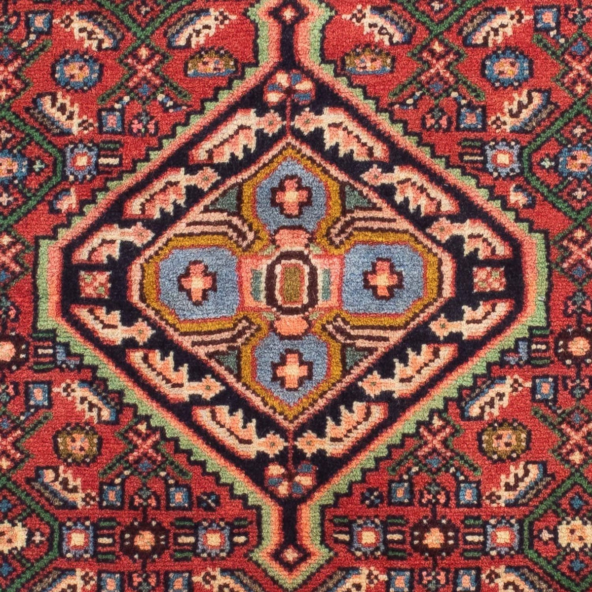 Løber Persisk tæppe - Nomadisk - 196 x 80 cm - brun