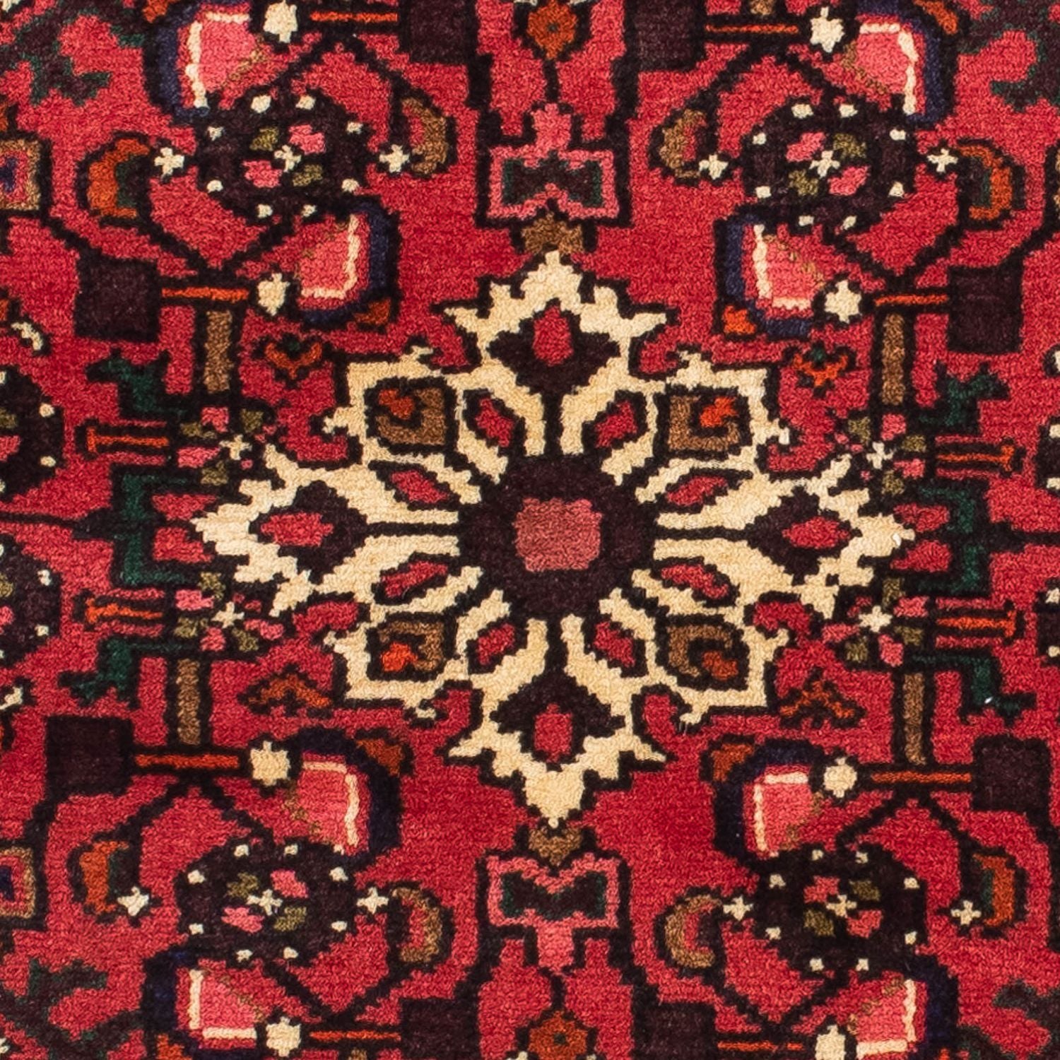 Løber Persisk tæppe - Nomadisk - 190 x 75 cm - mørkerød