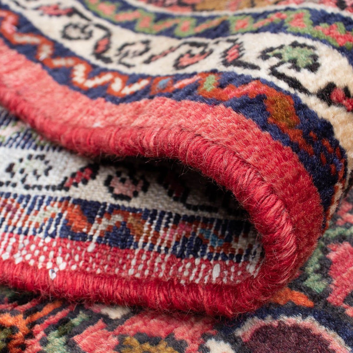 Løber Persisk tæppe - Nomadisk - 202 x 72 cm - mørkerød