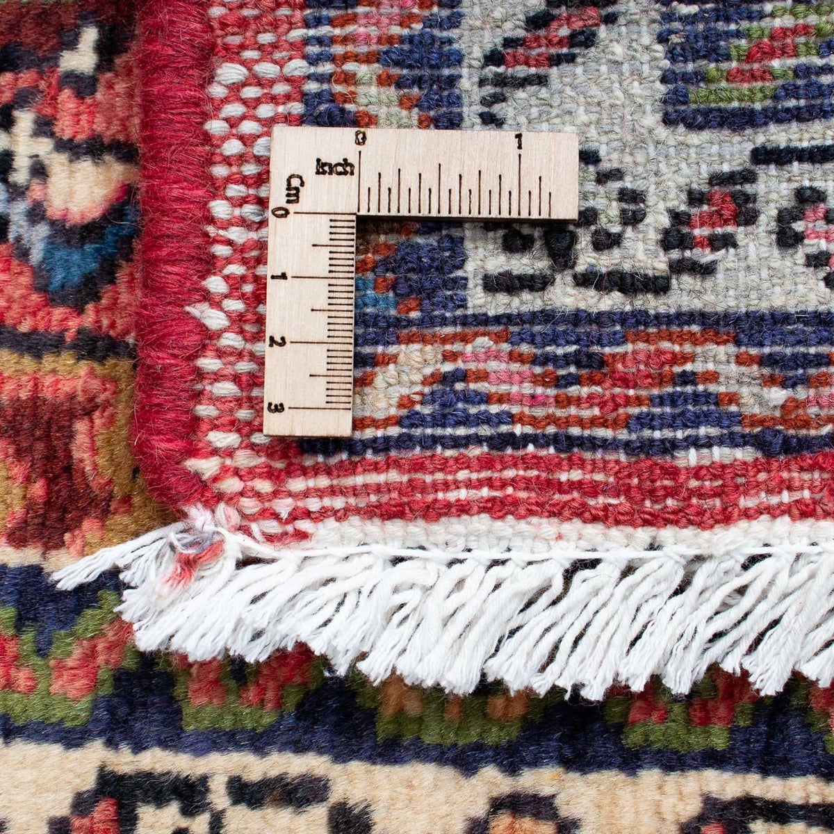 Løber Persisk tæppe - Nomadisk - 202 x 72 cm - mørkerød