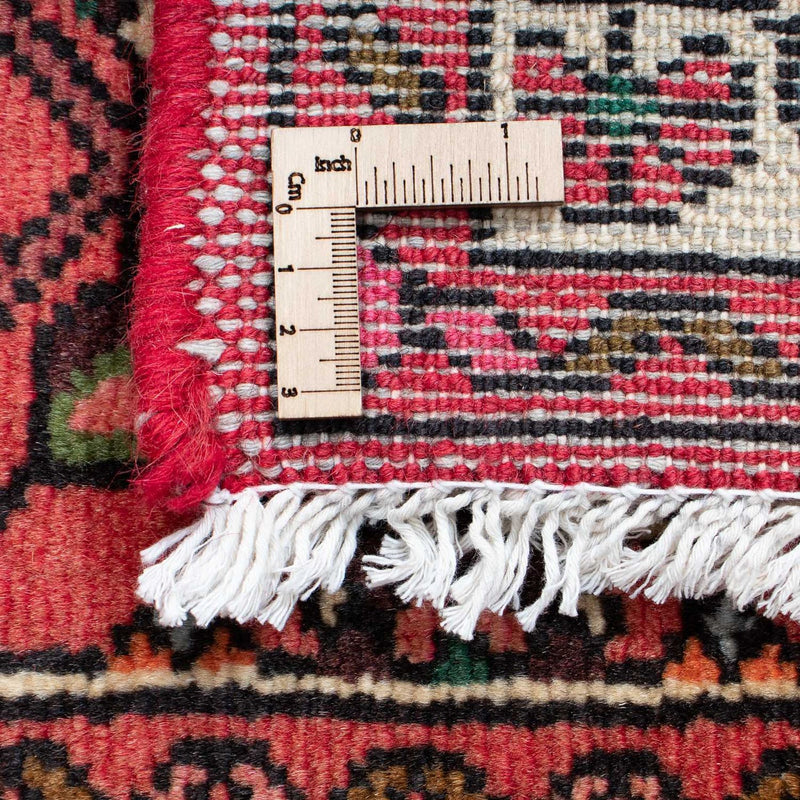 Løber Persisk tæppe - Nomadisk - 200 x 70 cm - mørkerød