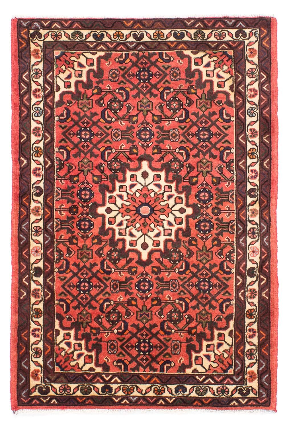 Persisk tæppe - Nomadisk - 152 x 103 cm - rød