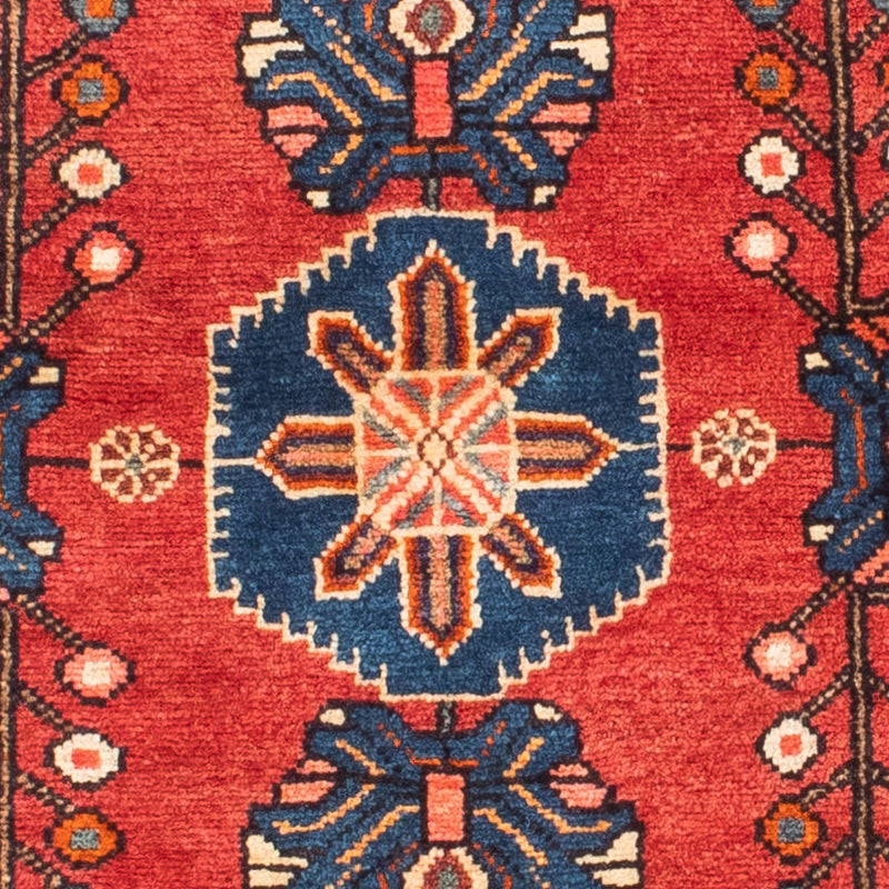 Persisk tæppe - Nomadisk - 178 x 110 cm - mørkerød