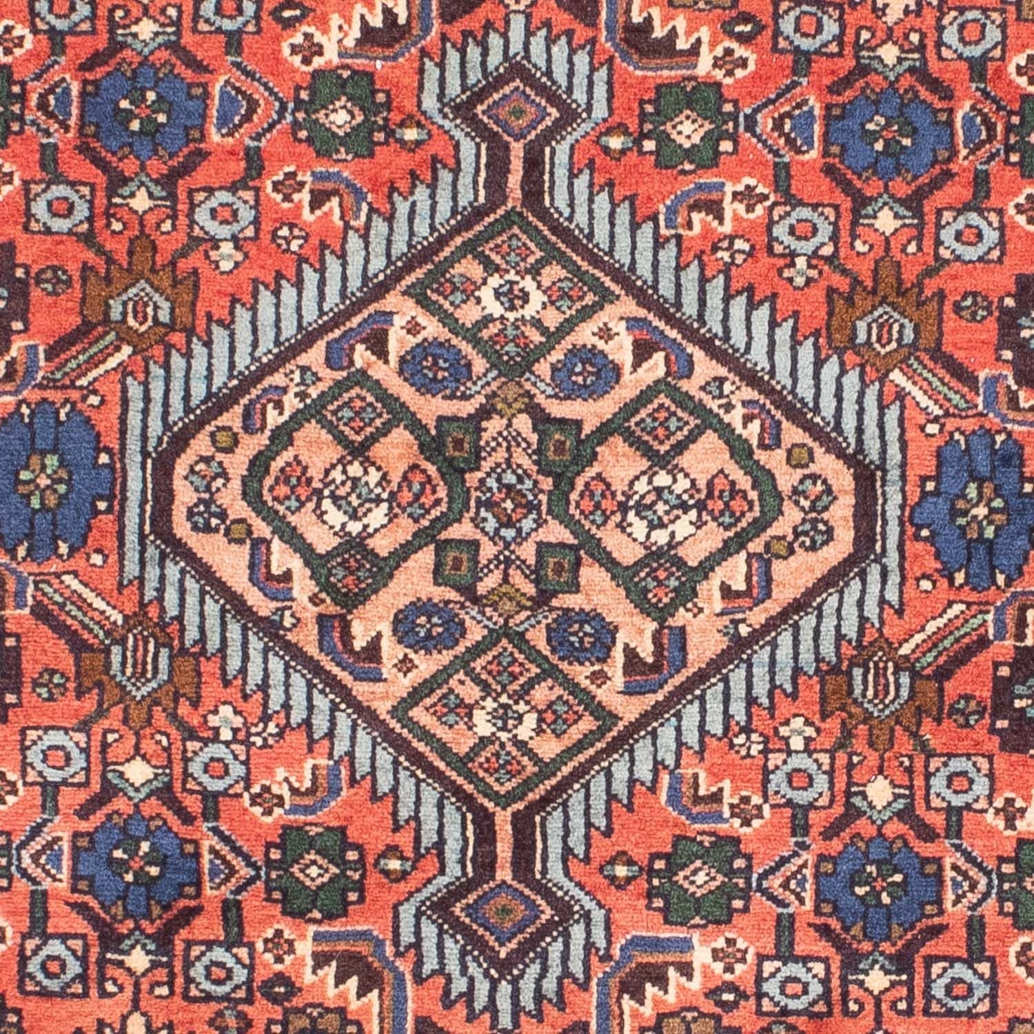 Persisk tæppe - Nomadisk - 143 x 103 cm - rød