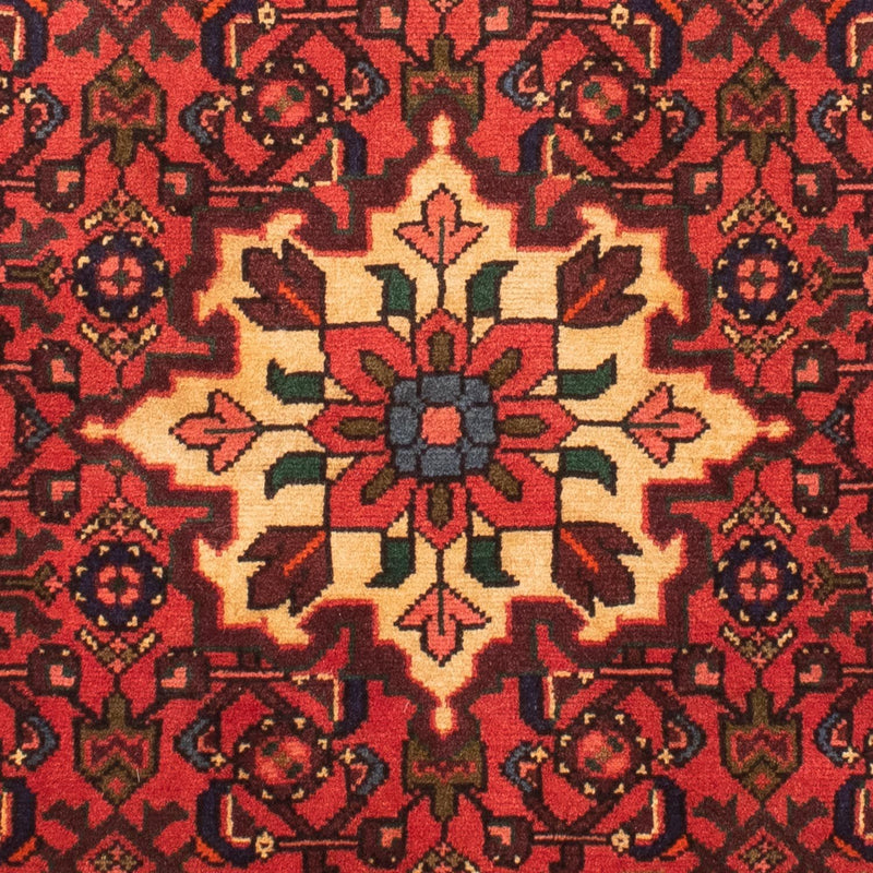 Persisk tæppe - Nomadisk - 156 x 106 cm - mørkerød
