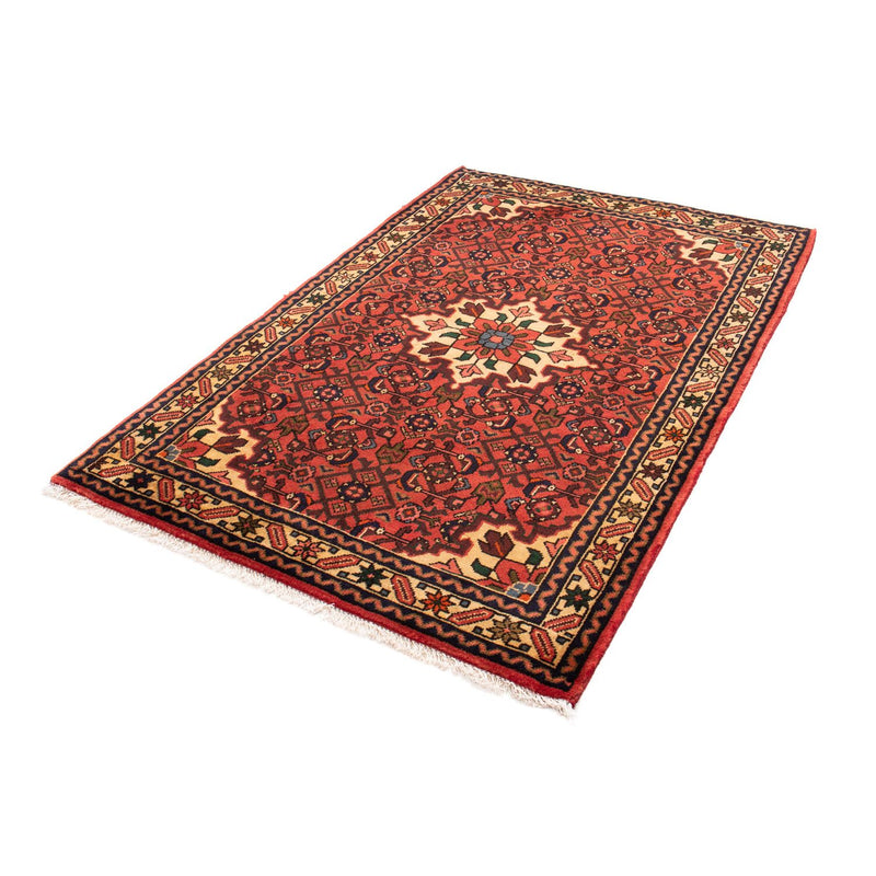 Persisk tæppe - Nomadisk - 156 x 106 cm - mørkerød