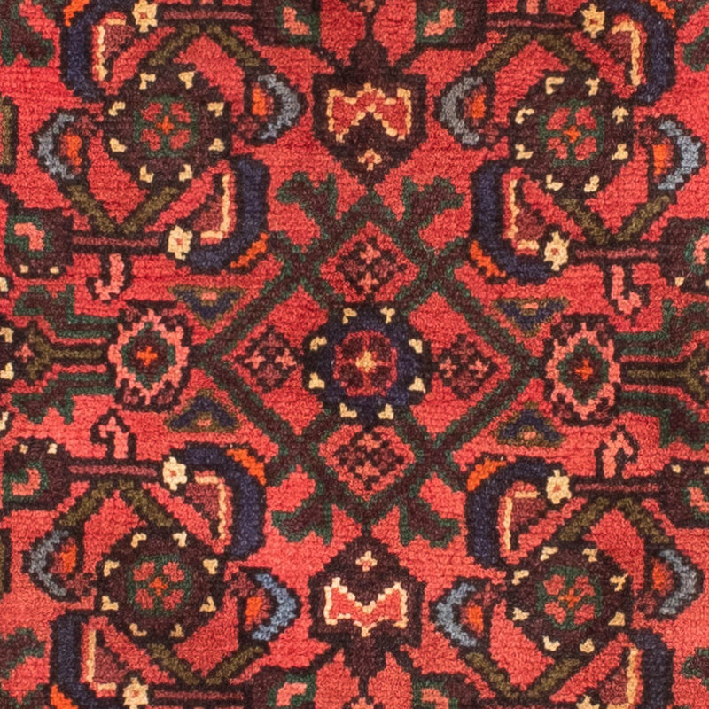 Persisk tæppe - Nomadisk - 165 x 100 cm - mørkerød