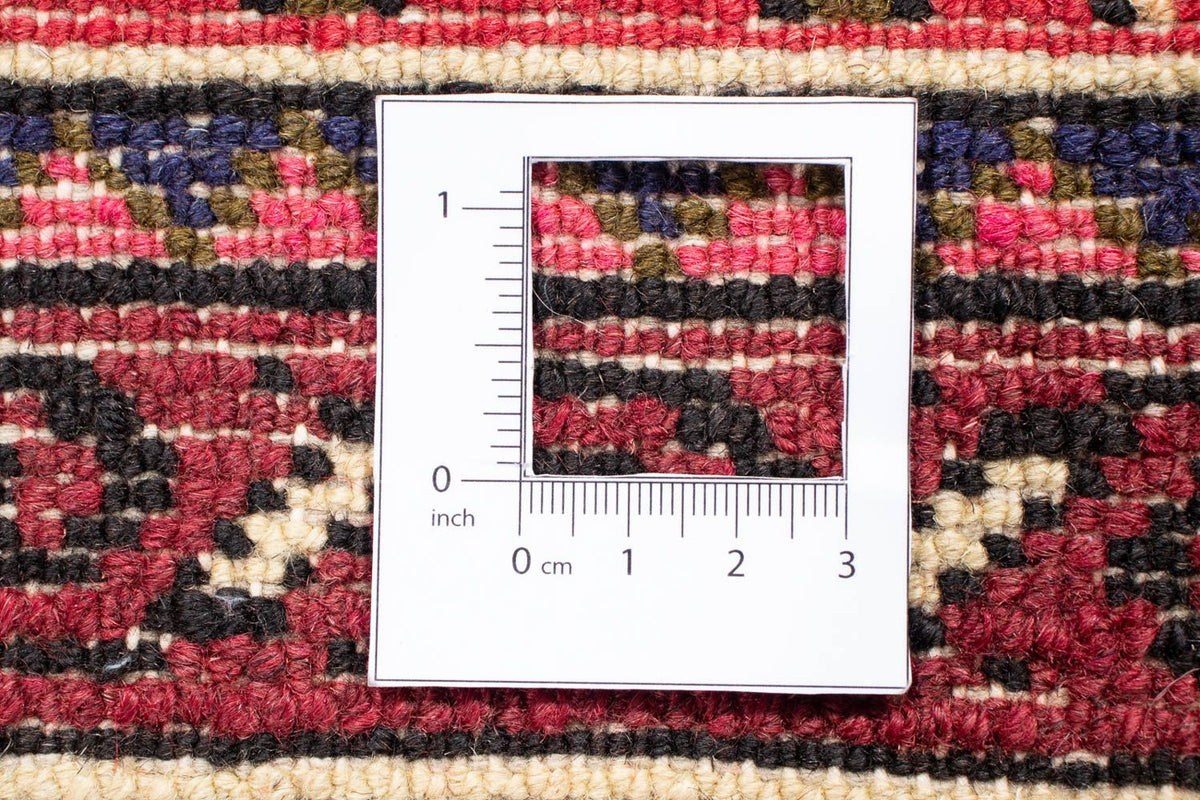 Persisk tæppe - Nomadisk - 165 x 100 cm - mørkerød