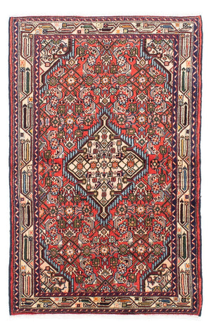 Persisk tæppe - Nomadisk - 160 x 103 cm - rød
