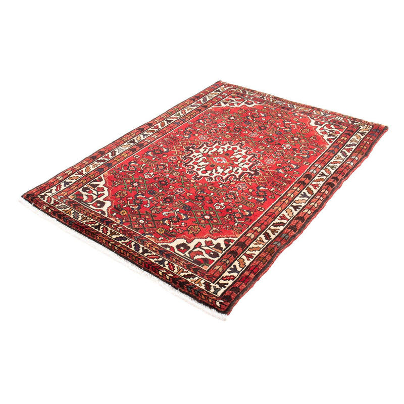 Persisk tæppe - Nomadisk - 160 x 115 cm - mørkerød