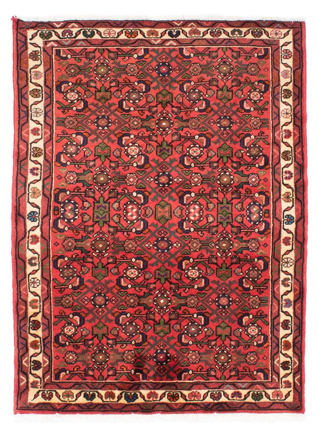 Persisk tæppe - Nomadisk - 146 x 107 cm - rød