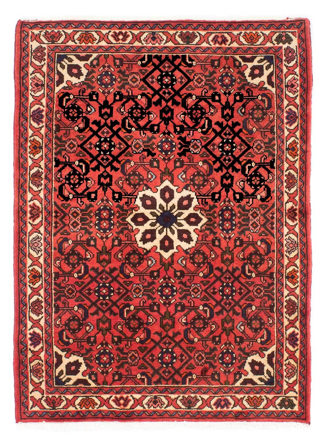 Persisk tæppe - Nomadisk - 145 x 105 cm - rød