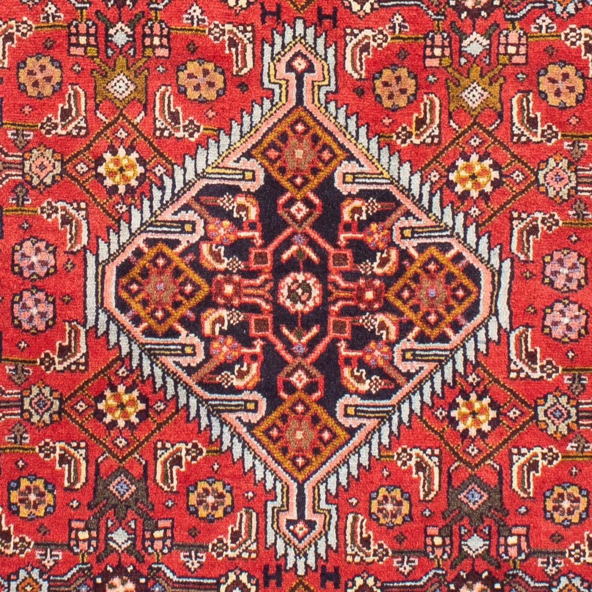 Persisk tæppe - Nomadisk - 152 x 100 cm - rød
