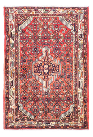 Persisk tæppe - Nomadisk - 145 x 98 cm - rød