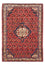 Persisk tæppe - Nomadisk - 160 x 105 cm - mørkerød