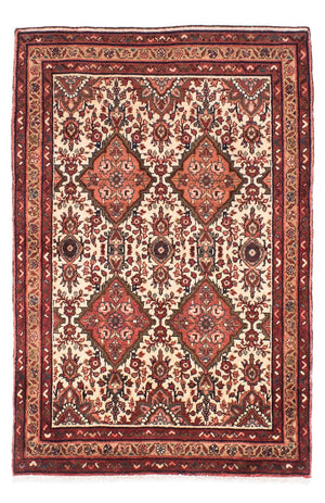 Persisk tæppe - Nomadisk - 156 x 108 cm - beige