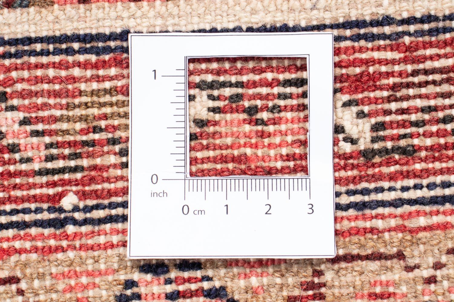 Persisk tæppe - Nomadisk - 156 x 108 cm - beige