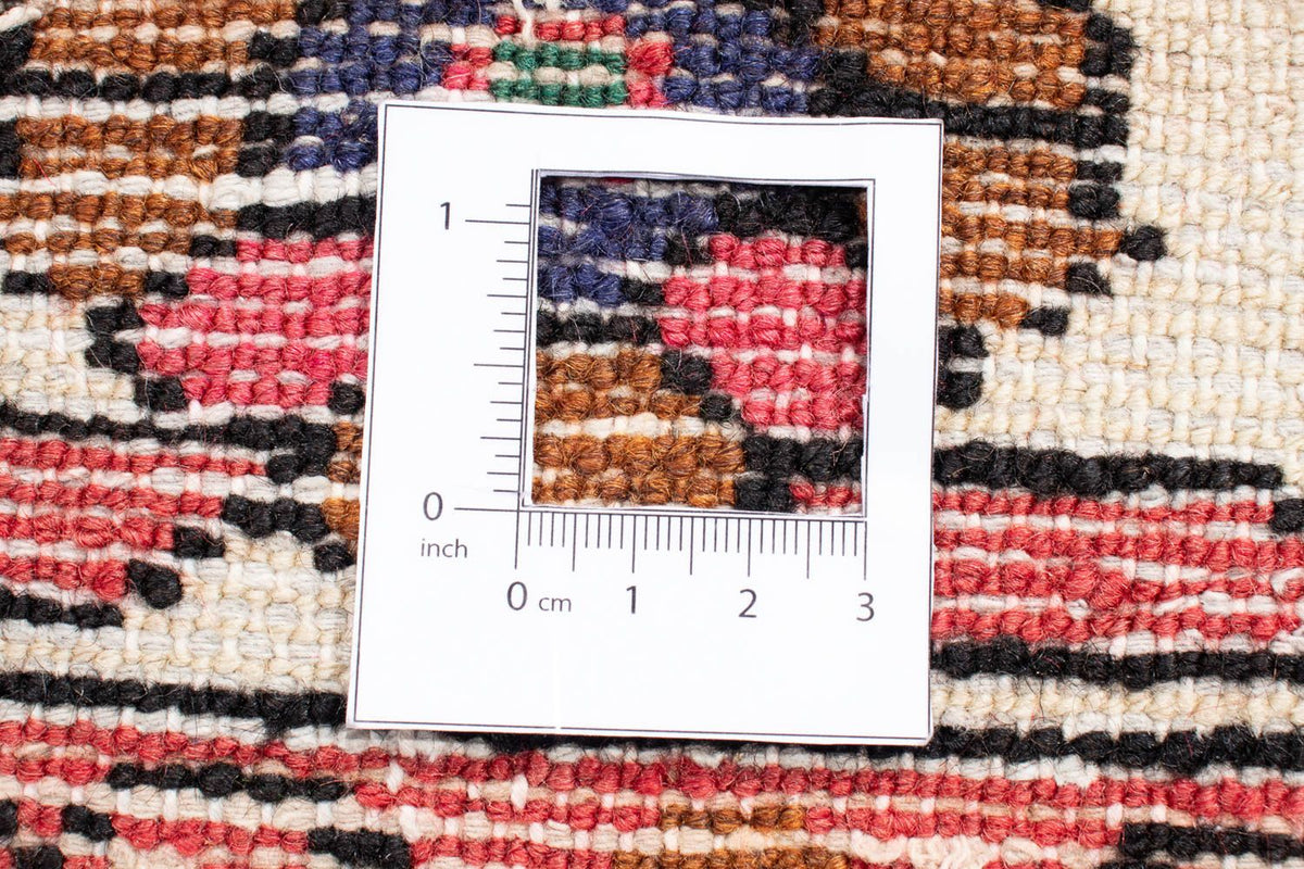 Persisk tæppe - Nomadisk - 195 x 150 cm - mørkerød