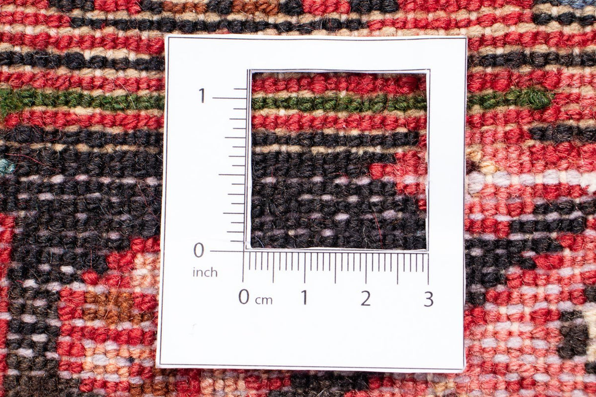 Persisk tæppe - Nomadisk - 225 x 145 cm - mørkerød