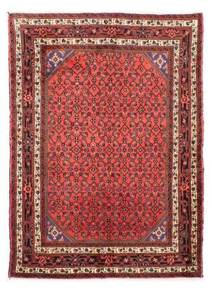 Persisk tæppe - Nomadisk - 210 x 150 cm - rød