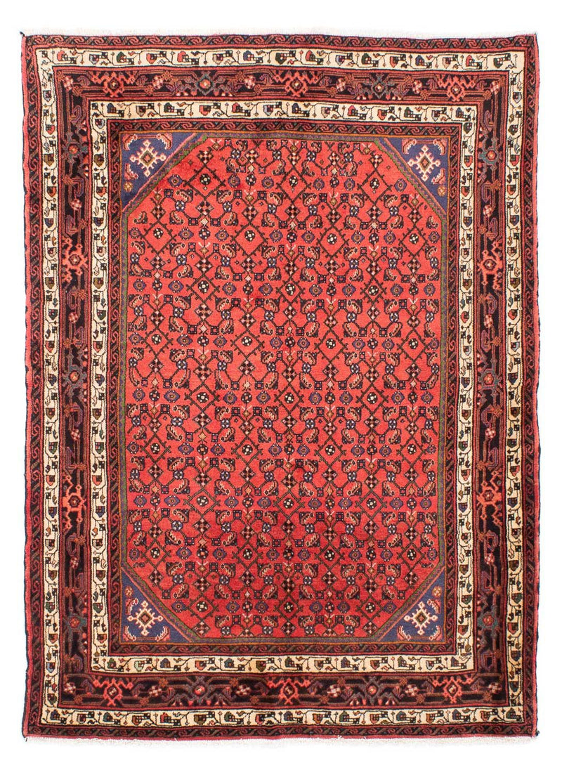 Persisk tæppe - Nomadisk - 210 x 150 cm - rød