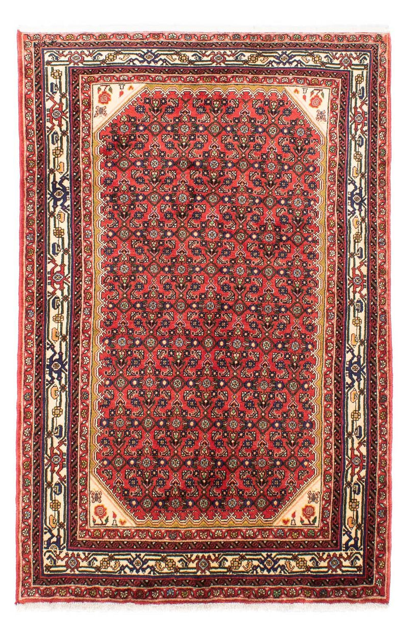 Persisk tæppe - Nomadisk - 205 x 155 cm - rød
