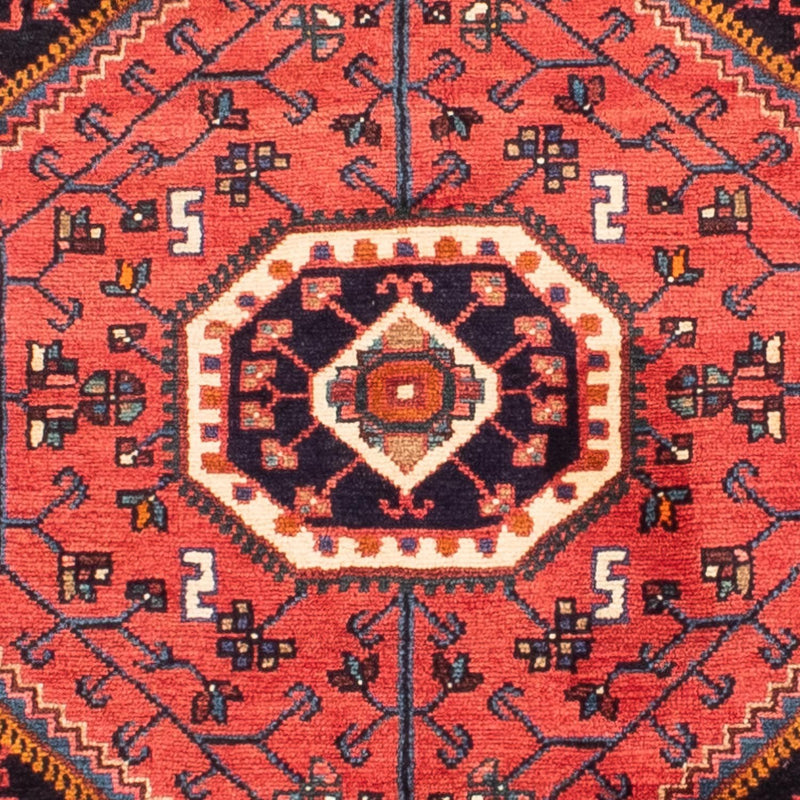 Persisk tæppe - Nomadisk - 220 x 142 cm - rød