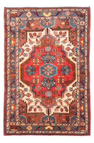 Persisk tæppe - Nomadisk - 180 x 123 cm - lysrød
