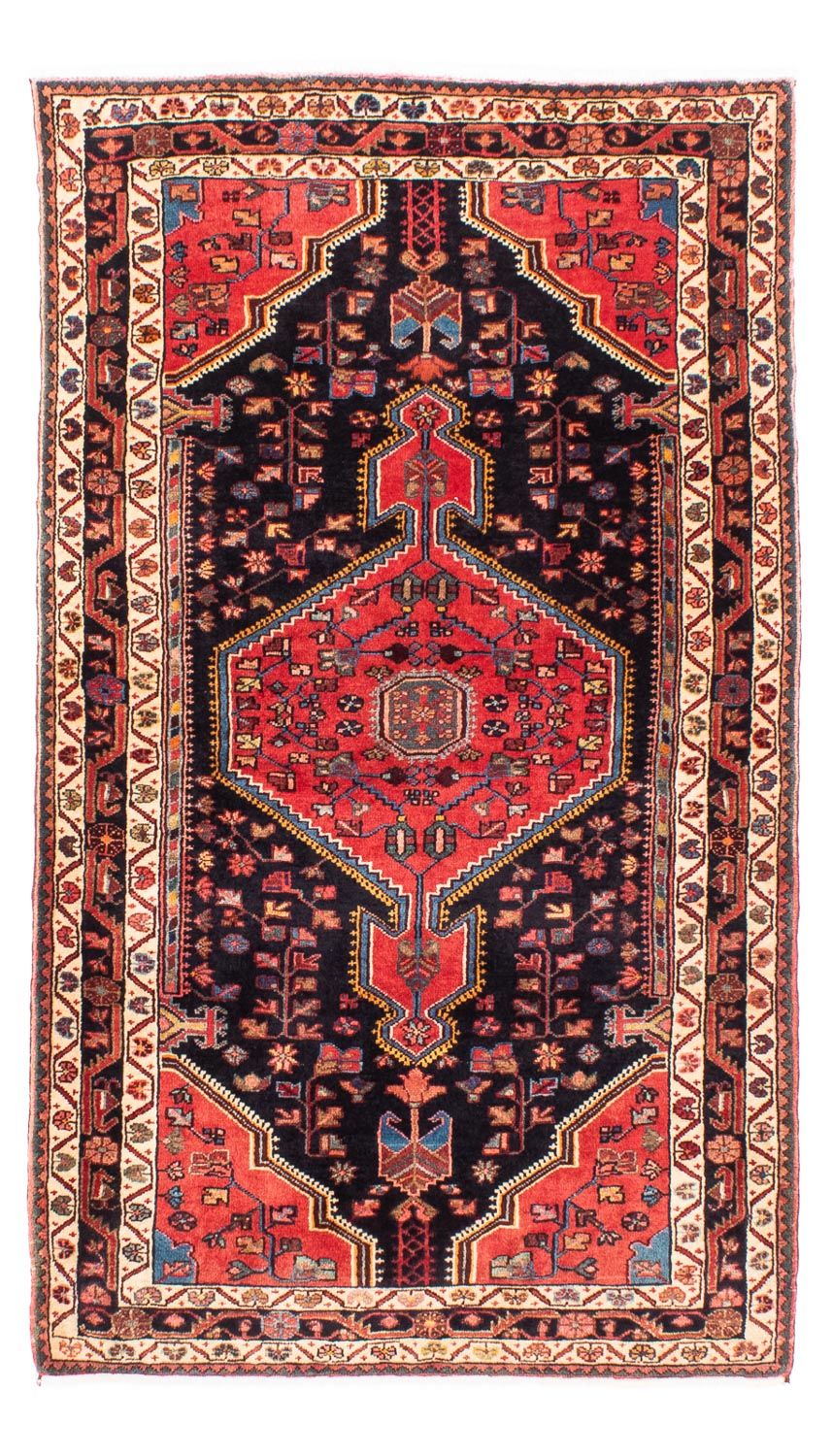 Persisk tæppe - Nomadisk - 200 x 115 cm - mørkeblå