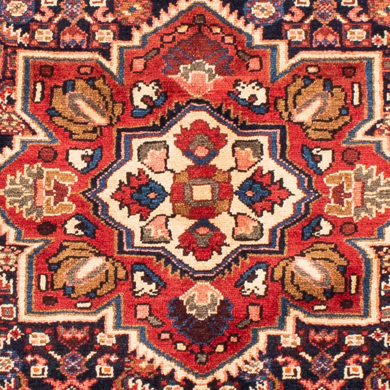 Persisk tæppe - Nomadisk - 215 x 153 cm - mørkeblå