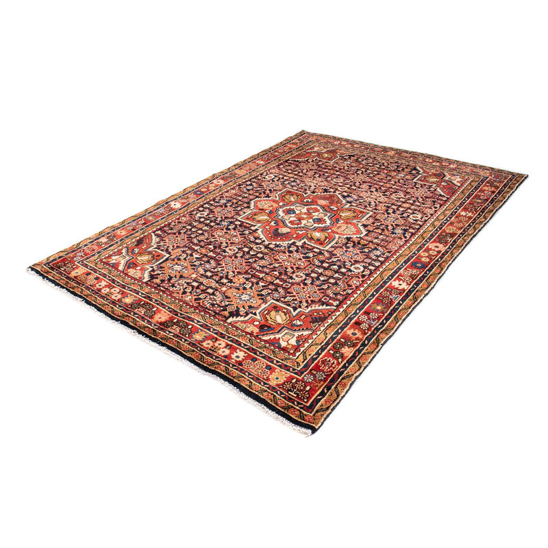 Persisk tæppe - Nomadisk - 215 x 153 cm - mørkeblå