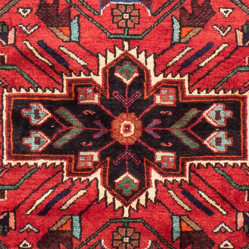 Persisk tæppe - Nomadisk - 212 x 130 cm - mørkerød
